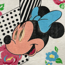 Load image into Gallery viewer, Vintage Disney Minnie Mouse Lenticular Eyes Flower Tee
