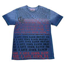 Load image into Gallery viewer, C Bar A Lovestock Ranch By Cristian Audigier Military Surplus AOP Tee

