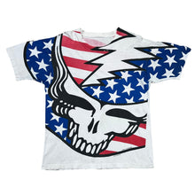 Load image into Gallery viewer, Vintage 1993 Grateful Dead Patriotic USA Logo Chris Pinkerton AOP Tee
