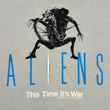 Load image into Gallery viewer, Vintage 1986 Aliens This Time It’s War Movie Promo Tee
