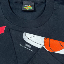 Load image into Gallery viewer, Vintage 1996 Space Jam Tune Squad Monstars Big Print Movie Promo Long Sleeve Tee
