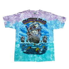 Load image into Gallery viewer, Vintage 1993 Liquid Blue Grateful Dead Ship Of Fools Tie Dye Band Tee
