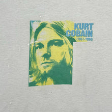 Load image into Gallery viewer, Vintage Kurt Cobain Abstract Art Memorial Parking Lot Bootleg Tee
