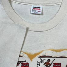 Load image into Gallery viewer, Vintage Campbells Soup Hieroglyphics The Art Of Winning Promo Tee

