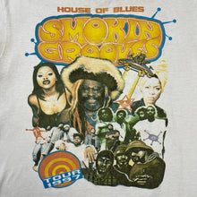 Load image into Gallery viewer, Vintage 1997 Smokin Grooves House Of Blues Music Festival Tour Tee
