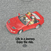 Load image into Gallery viewer, Vintage 1997 Nissan Life Is A Journey GI Joe Barbie Car Promo Tee
