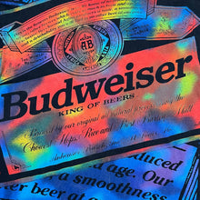 Load image into Gallery viewer, Vintage 1994 Budweiser Rainbow AOP Beer Promo Tee

