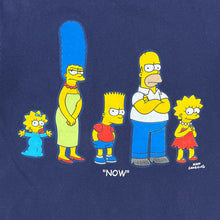 Load image into Gallery viewer, Vintage 2001 The Simpsons Then &amp; Now TV Show Promo Tee
