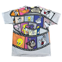 Load image into Gallery viewer, Vintage 1993 Looney Tunes Film Reel AOP Cartoon Tee
