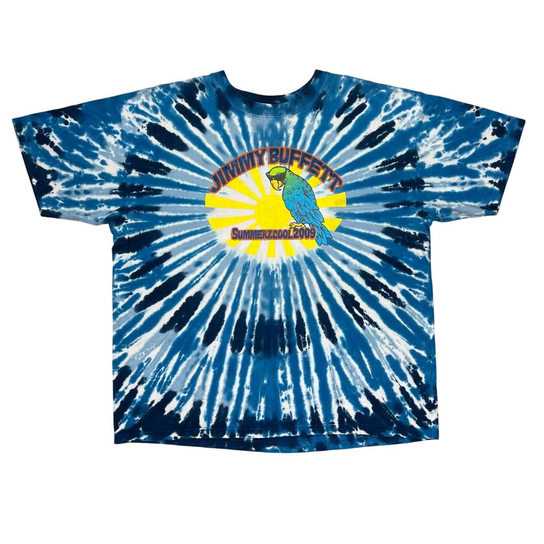 2009 Jimmy Buffett Summerzcool Tour Tie Dye Tee