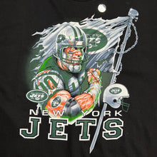 Load image into Gallery viewer, NWT Vintage New York Jets Football Caricature Tee
