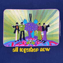 Load image into Gallery viewer, Vintage 1999 The Beatles All Together Now Yellow Submarine Tee
