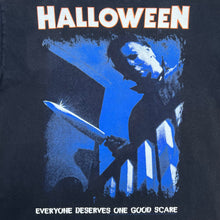 Load image into Gallery viewer, Vintage 2005 Halloween Michael Myers Balcony Horror Movie Promo Tee

