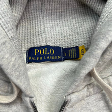 Load image into Gallery viewer, Polo Ralph Lauren Gray Zip Up Hoodie Sweatshirt
