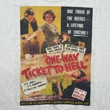 Load image into Gallery viewer, Vintage One Way Ticket To Hell Movie Promo Tee
