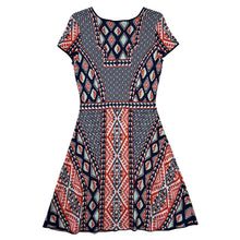 Load image into Gallery viewer, Women’s BCBGMAXAZRIA Kayla Geometric Knit Dress
