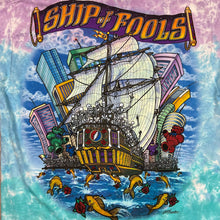 Load image into Gallery viewer, Vintage 1993 Liquid Blue Grateful Dead Ship Of Fools Tie Dye Band Tee

