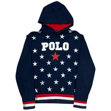 Load image into Gallery viewer, Polo Ralph Lauren Star AOFP Spell Out Pullover Hoodie Sweatshirt

