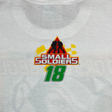 Load image into Gallery viewer, Vintage 1998 Bobby Labonte Small Soldiers NASCAR Movie Promo Tee
