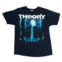 Load image into Gallery viewer, Vintage 2000s Theory Of A Deadman Body X-Ray Skeleton Band Tee
