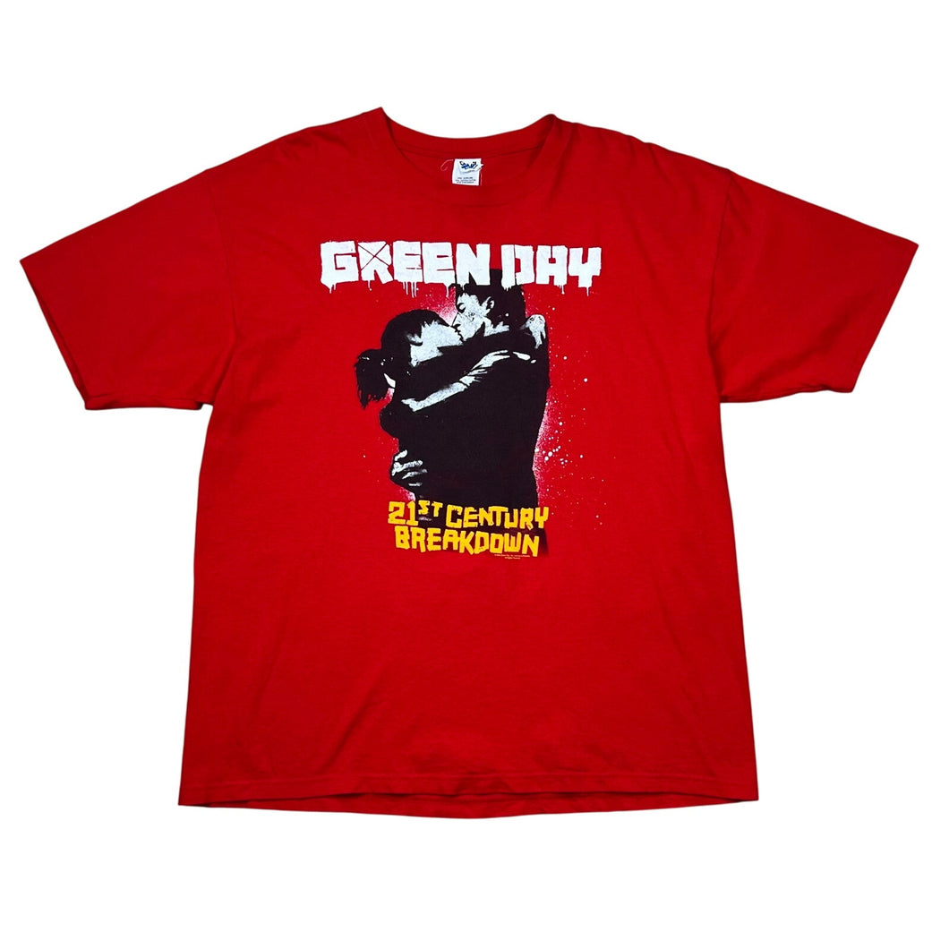 2009 Green Day 21st Century Break Down Tour Tee