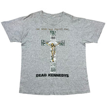 Load image into Gallery viewer, Vintage Dead Kennedys In God We Trust Inc Money Jesus Cross Band Tee
