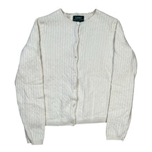 Load image into Gallery viewer, Women’s Lauren Ralph Lauren Merino Wool Rabbit Cashmere Blend Cable Knit Cardigan Sweater
