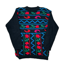 Load image into Gallery viewer, Vintage Ashleigh Morgan Floral Knit Sweater
