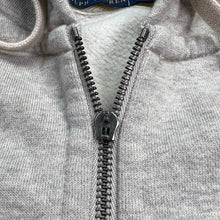 Load image into Gallery viewer, Polo Ralph Lauren Gray Zip Up Hoodie Sweatshirt
