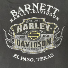 Load image into Gallery viewer, 2010 Harley Davidson Rocks Guitar Motorcycle Exhaust Tee
