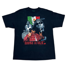 Load image into Gallery viewer, Vintage 1998 NWO Konnan Arriba La Raza Wrestling Tee
