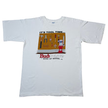 Load image into Gallery viewer, Vintage 1993 Budweiser King Of Beers It’s Tool Time Beer Promo Tee
