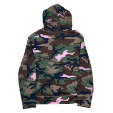 Load image into Gallery viewer, Polo Ralph Lauren 1992 Woodland Pink Camo Pullover Hoodie Sweatshirt
