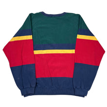 Load image into Gallery viewer, Vintage Polo Ralph Lauren Striped Cotton Crewneck Sweatshirt
