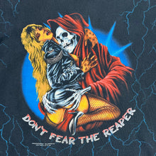 Load image into Gallery viewer, Vintage 1992 3D Emblem Don’t Fear The Reaper Lightning AOP Tee
