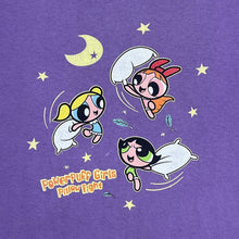 Load image into Gallery viewer, Vintage 2000 Cartoon Network Powerpuff Girls Pillow Fight TV Show Promo Tee
