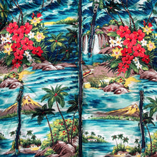 Load image into Gallery viewer, Polo Ralph Lauren Tropical Beach Floral 750 Hooded Puffer Jacket
