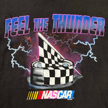Load image into Gallery viewer, Vintage 1996 NASCAR Feel The Thunder Tee
