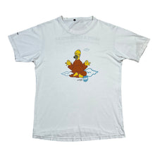 Load image into Gallery viewer, Vintage MundoFox The Simpsons Homer Monk Meditation Spanish TV Show Promo Tee
