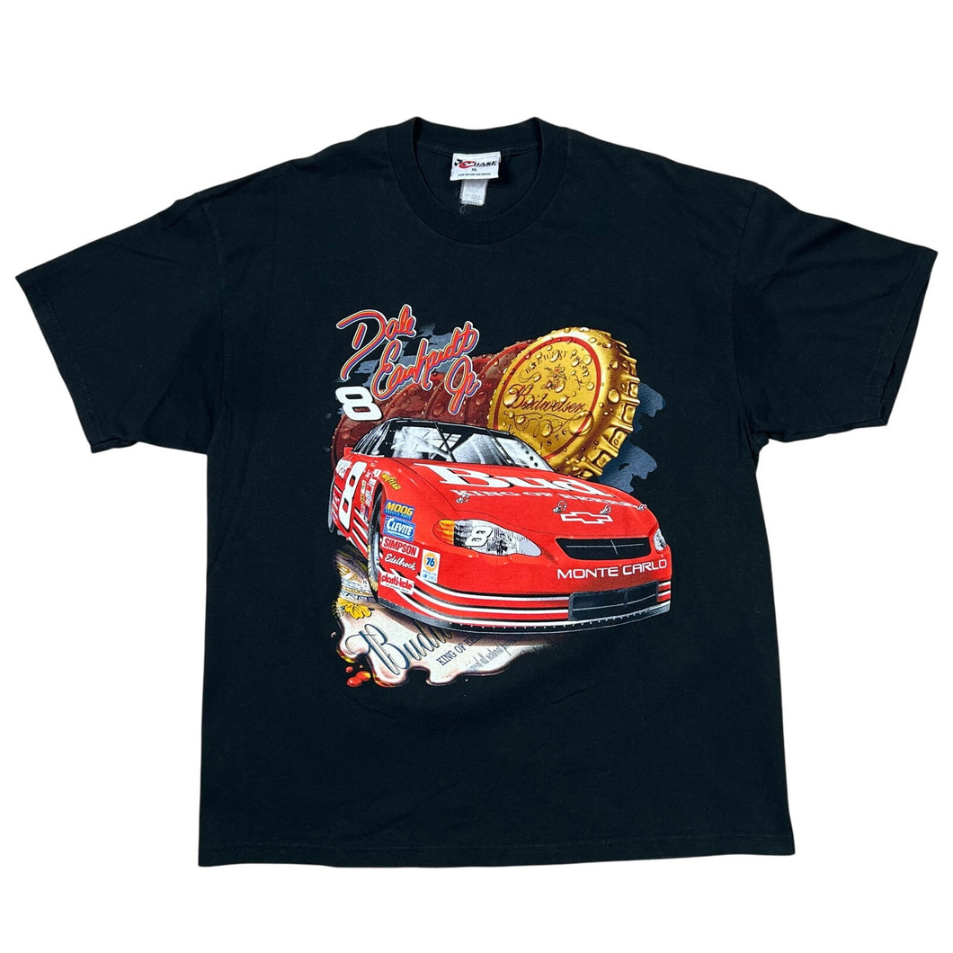 Vintage 2000 Dale Earnhardt Jr Budweiser NASCAR Tee