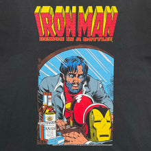 Load image into Gallery viewer, 2022 VintageMarvelAddict X Szechuan Market Iron Man Demon In A Bottle Tee

