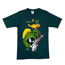Load image into Gallery viewer, Vintage 1993 Looney Tunes Duck Dodgers &amp; Marvin The Martian Cartoon Tee
