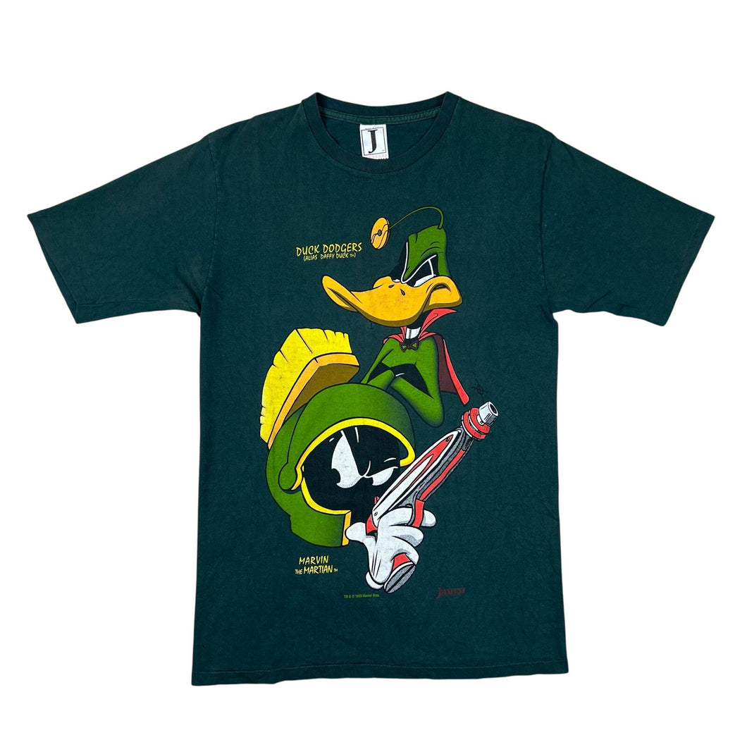 Vintage 1993 Looney Tunes Duck Dodgers & Marvin The Martian Cartoon Tee