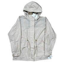 Load image into Gallery viewer, NWT Women’s Barbour Macy Showerproof Hooded French Oak Jacket
