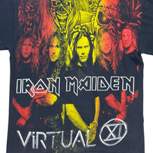 Load image into Gallery viewer, Vintage Iron Maiden Long Of The Years Virtual XI AOP Band Tee
