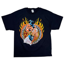Load image into Gallery viewer, NWOT Executioner Fire Big Print Thunder Sportswear Tee
