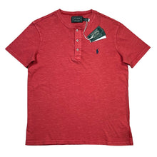 Load image into Gallery viewer, NWT Polo Country Ralph Lauren Spring Red Henley Tee
