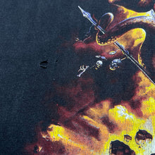 Load image into Gallery viewer, Vintage 1998 Manowar Hell On Stage Band Tour Tee
