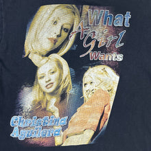 Load image into Gallery viewer, Vintage Christina Aguilera What A Girl Wants Parking Lot Bootleg Tee
