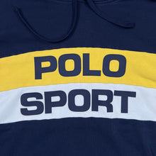 Load image into Gallery viewer, Polo Sport Ralph Lauren Big Spell Out Color Block Pullover Hoodie Sweatshirt
